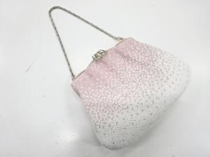 ビーズ　ハンドバッグ